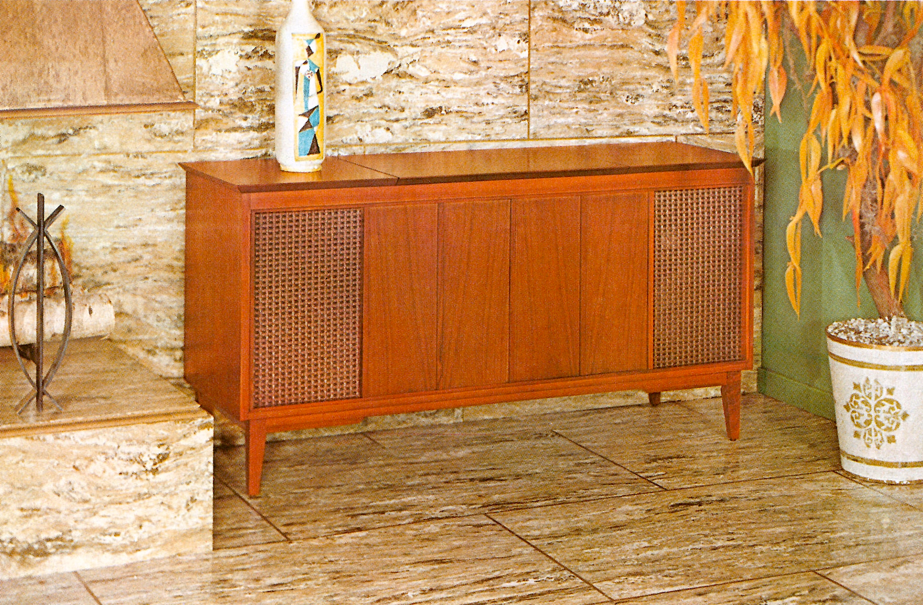1966 Fisher D-391-W Diplomat Contemporary Console